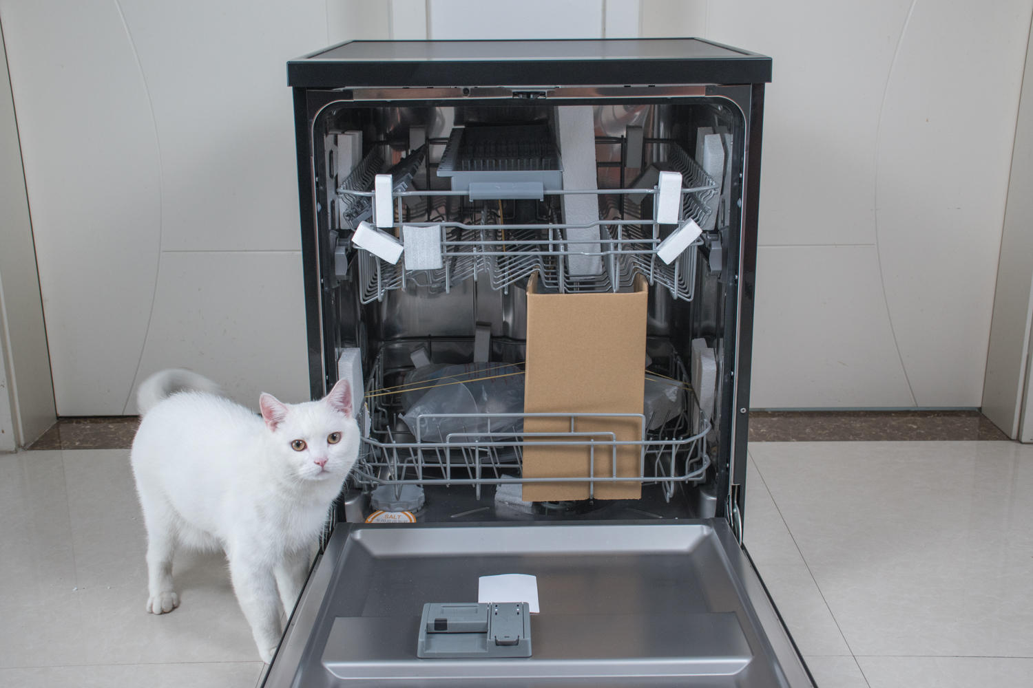 海尔洗碗机速洗与强力洗,海尔洗碗机hwy14-186bku1测评