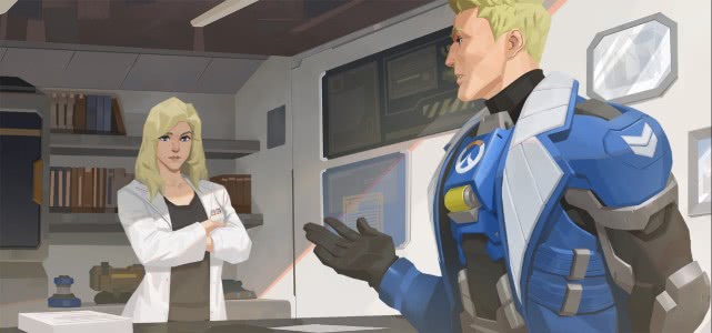 守望先锋女武神短篇,守望先锋天使女武神