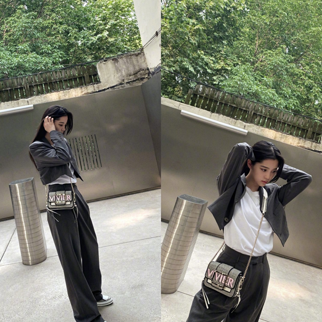 欧阳娜娜短发成熟妩媚,欧阳娜娜清纯灵动如精灵般的女孩