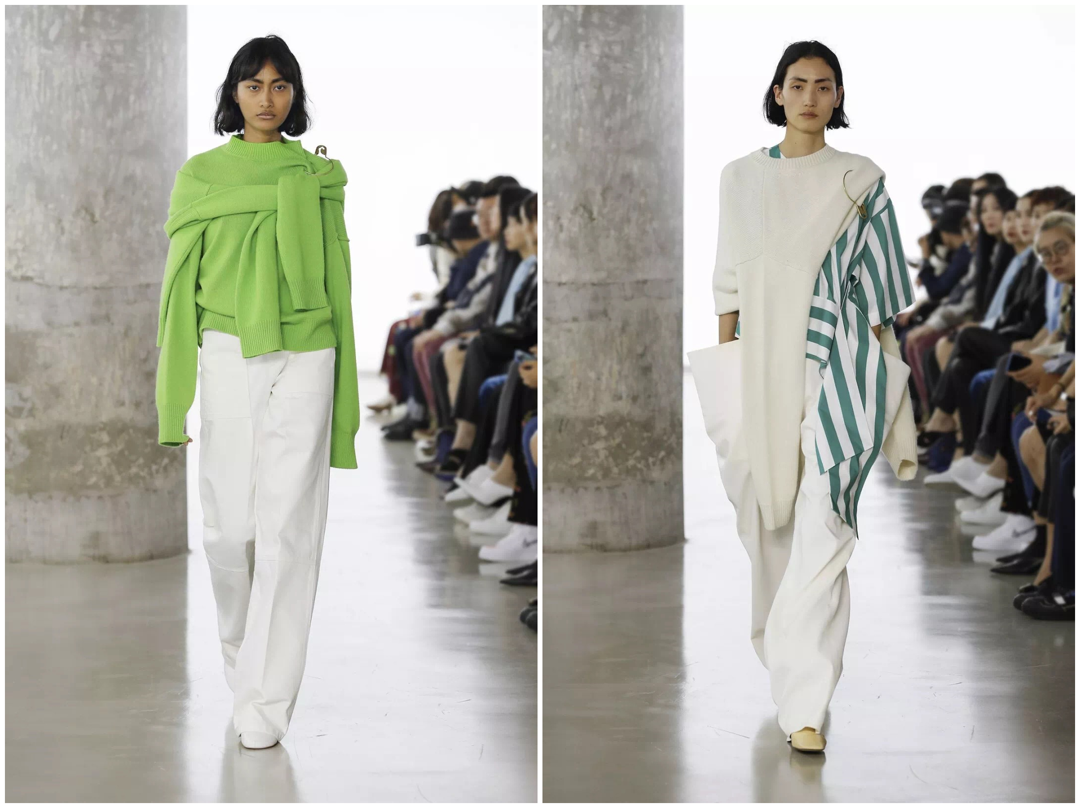 时尚轻奢感明星系列羊羔绒围巾,最潮的围巾的15种戴法超级实用