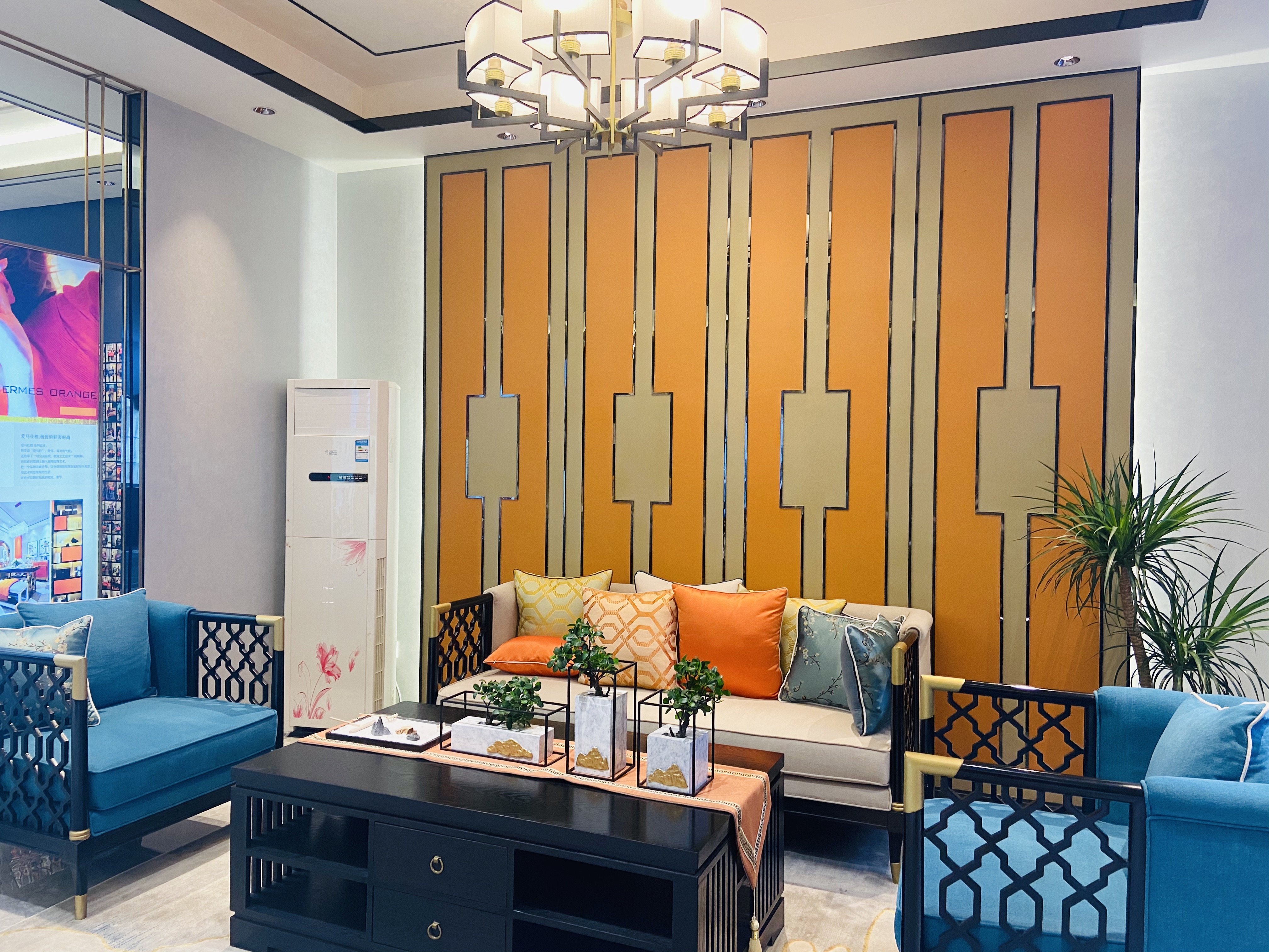 卡百利艺术涂料实景效果案例,卡百利艺术背景墙效果图