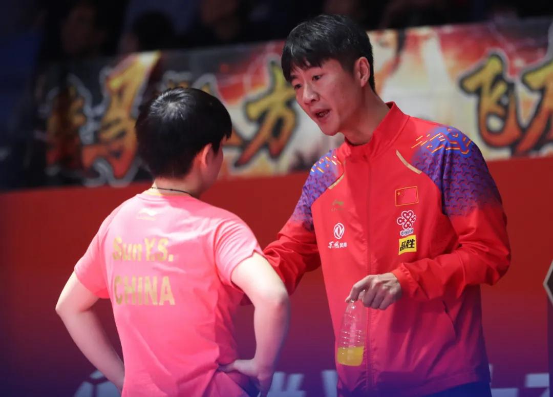 孙颖莎主管教练官宣,孙颖莎和主管教练官宣