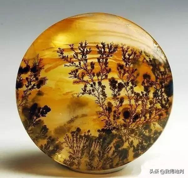 万年石头里的罕见画,万年奇石石头画