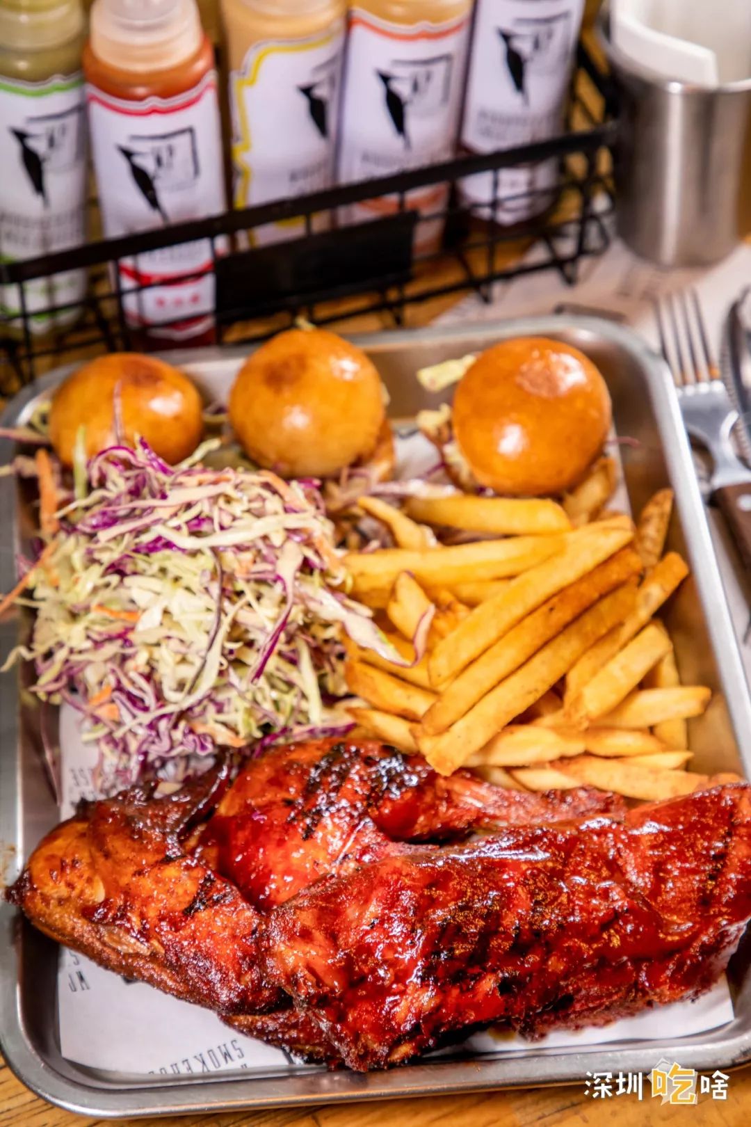 给个鸡会!深圳唯①“美式烧烤”,要请你吃一年的鸡