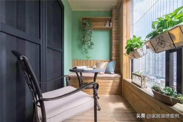 阳台要封起来怎么设计好看,极窄小阳台巧妙利用