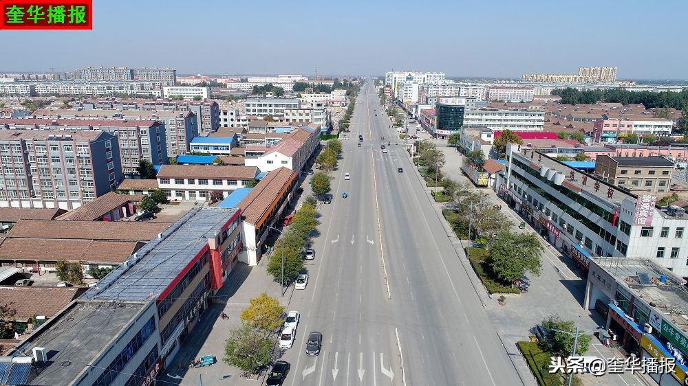 航拍武城职专,山东德州武城县城