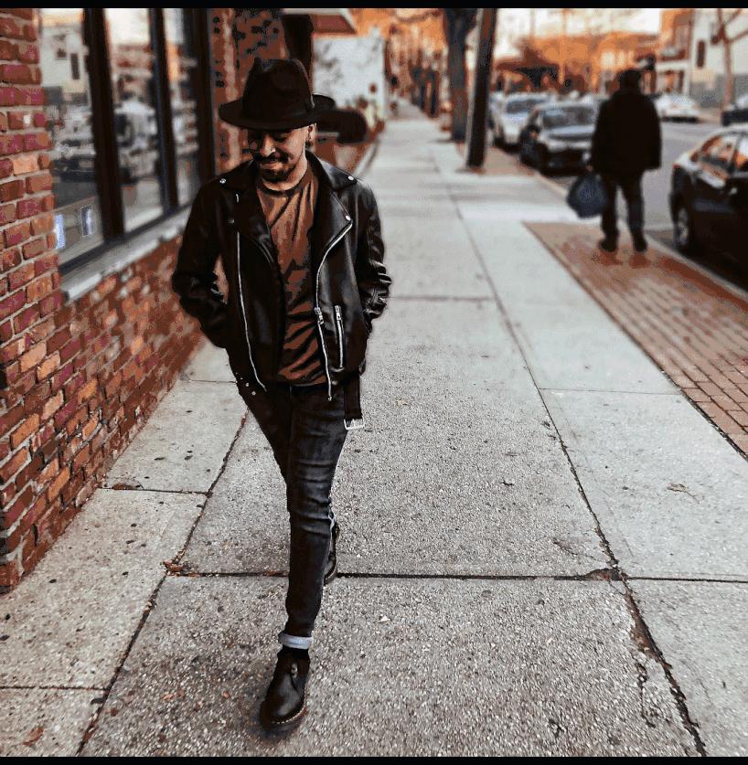 不老气不笨重的马丁靴,马丁靴酷辣风小个子