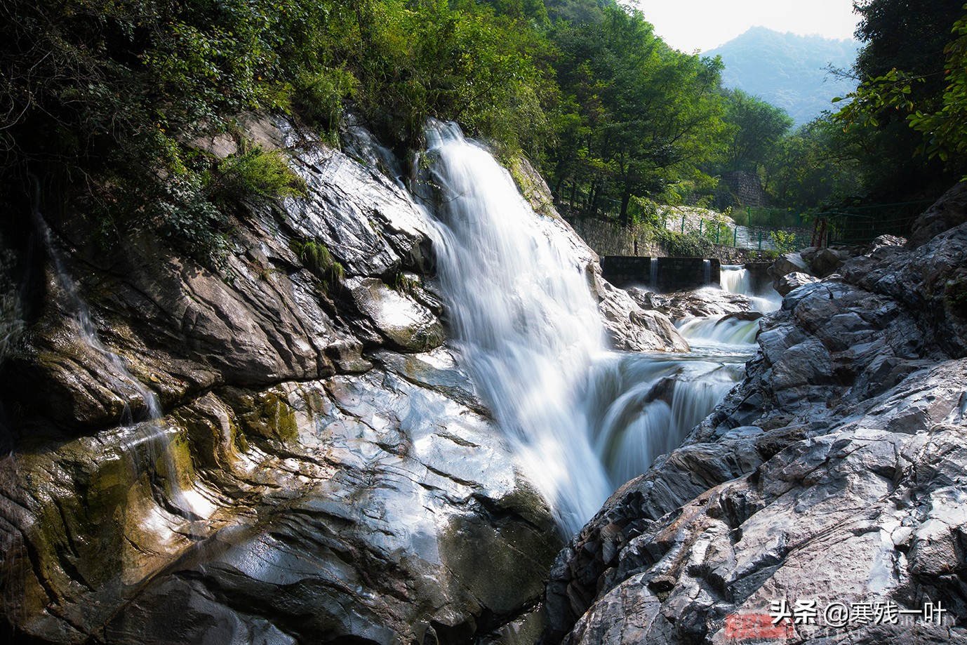 西安高冠瀑布和壶口瀑布,西安高冠瀑布玉皇洞
