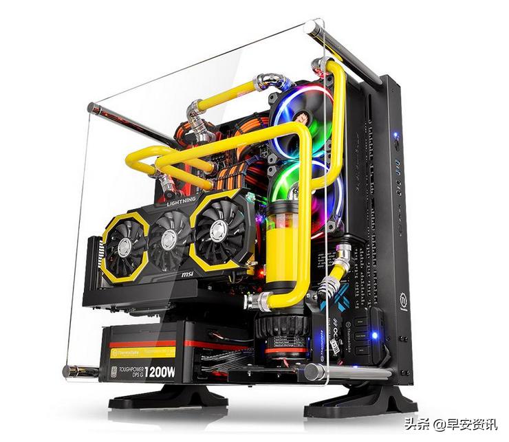 水冷电脑主机是什么样的,电脑的水冷主机是什么样的