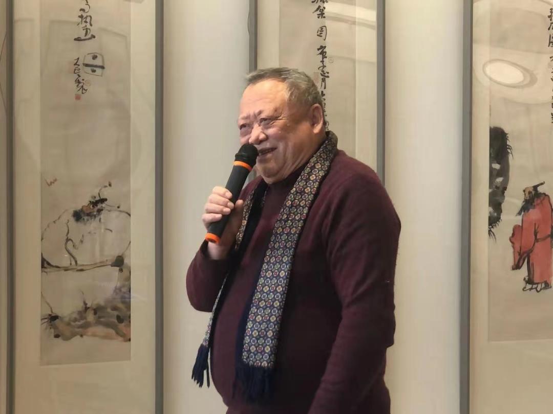 画家段云华的工笔画作品图片,书法大家珍贵挥毫视频