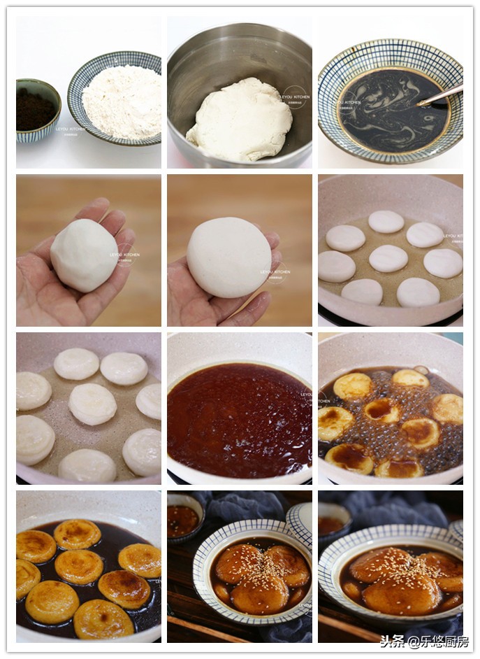 10种糯米粉做法，是主食也是点心，软软糯糯，几天不吃就会想