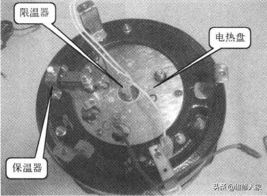 大松电饭煲上盖拆卸,美的电饭煲盖子拆卸