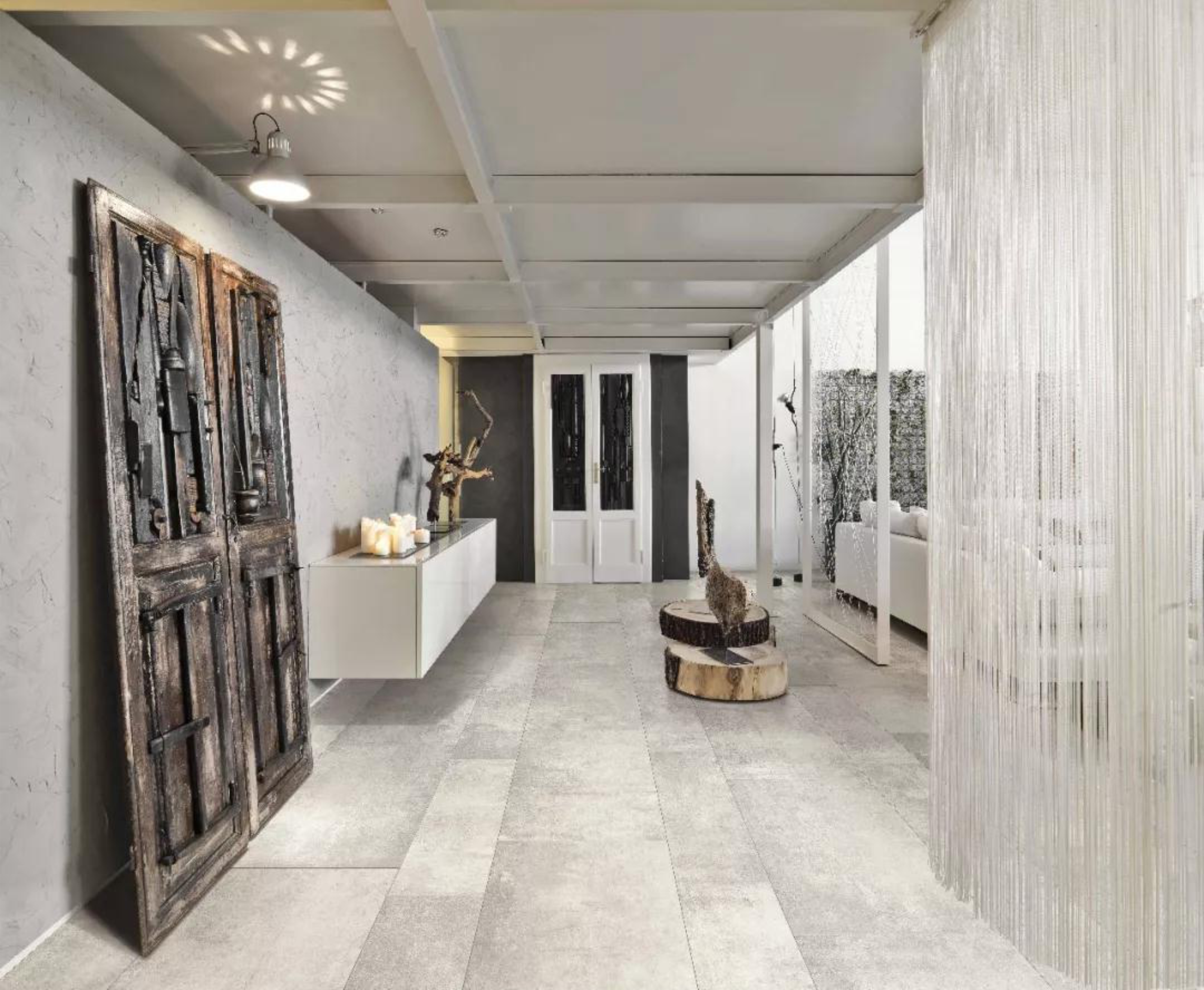 一心家建材|莱芬瓷砖：水泥质感的瓷砖，永不过时的经典