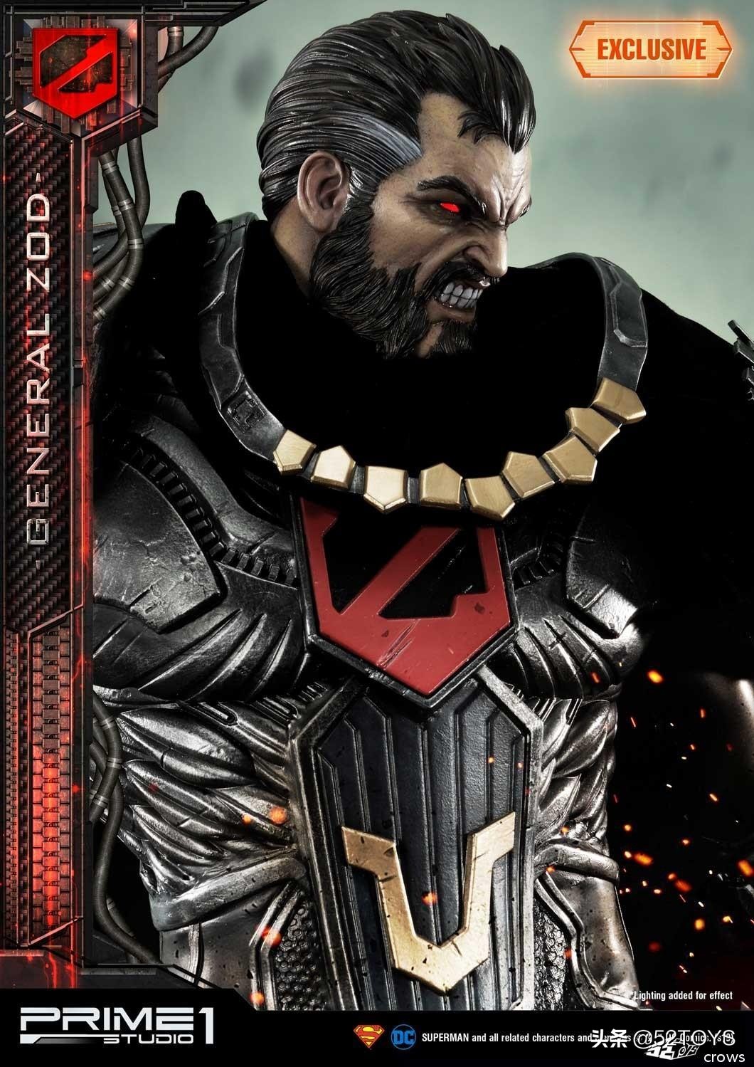 英雄还是暴君Prime1StudioDC佐德将军漫画版1/3雕像前瞻