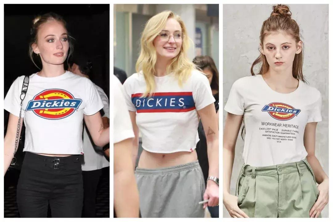 今年流行的明星同款t恤,明星同款时髦休闲t恤