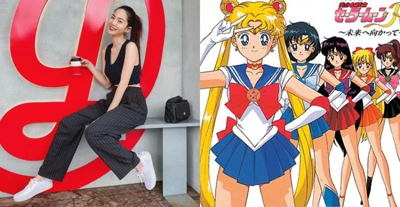 高端美少女战士t恤 (美少女战士时尚甜品)