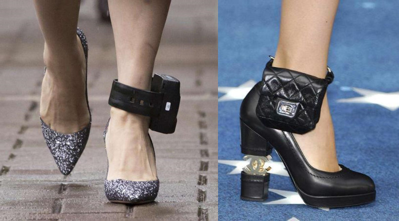 香奈儿推出孟晚舟同款脚踝包,香奈儿孟晚舟