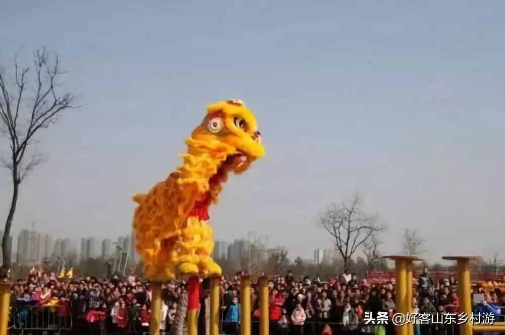 魏集古村落新年花灯,滨州魏集古村落春节旅游
