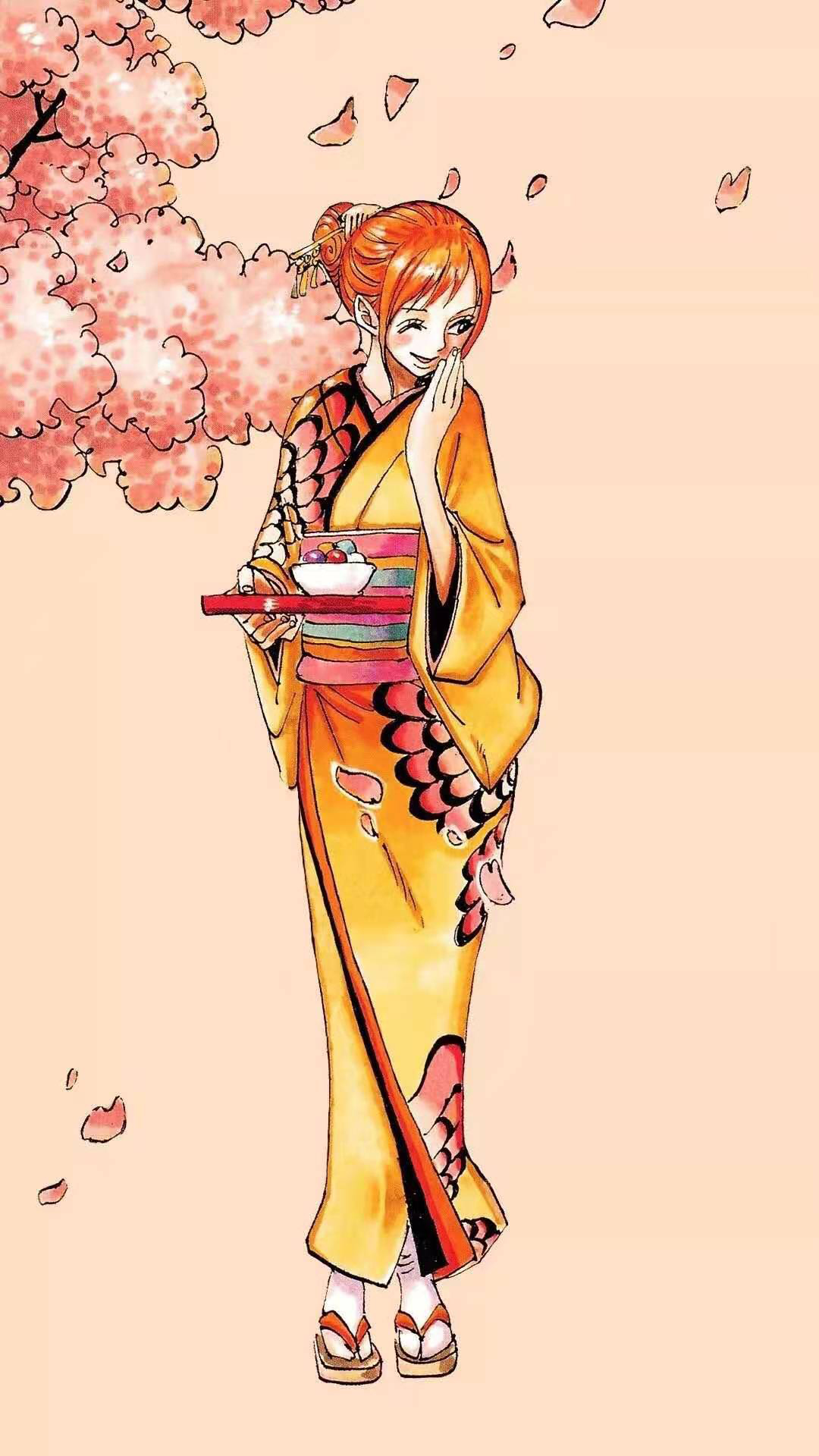 海贼王娜美的所有装扮,海贼王娜美穿蓝裙子