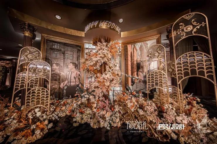 莫奈宫廷风婚礼,神秘梦幻的法式莫奈花园婚礼