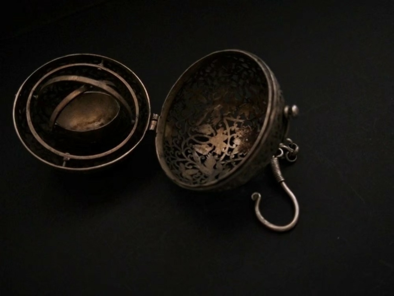 唐朝镂空香囊,现存八件唐香囊