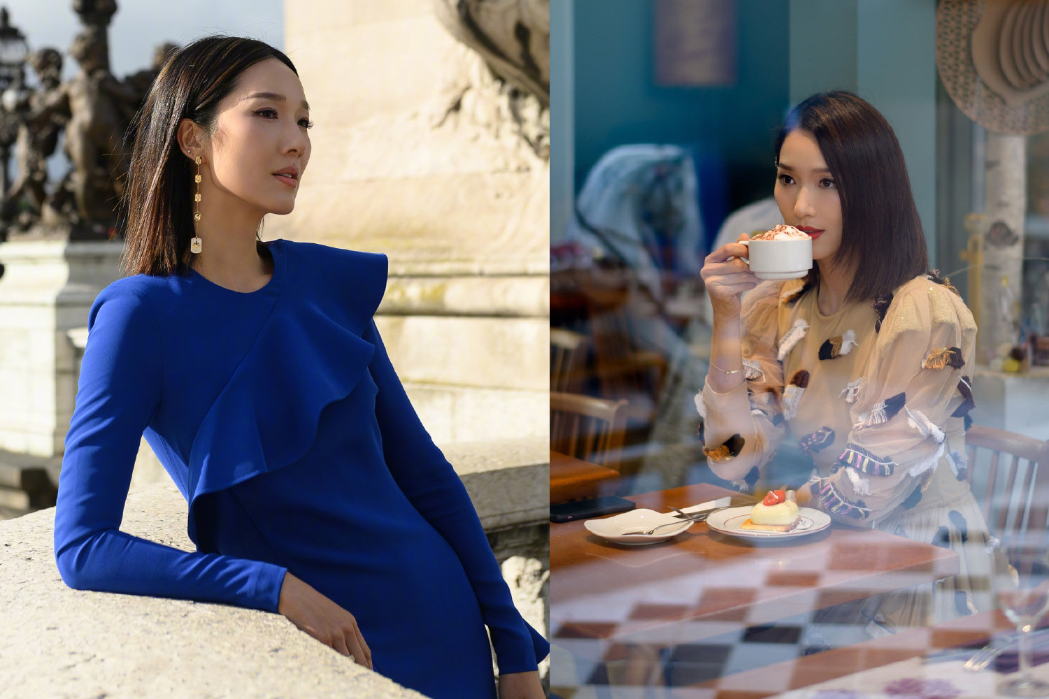 李亚男穿吊带裙图,李亚男穿黑色裙子