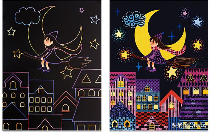 在家也能上美术课,美术课手工