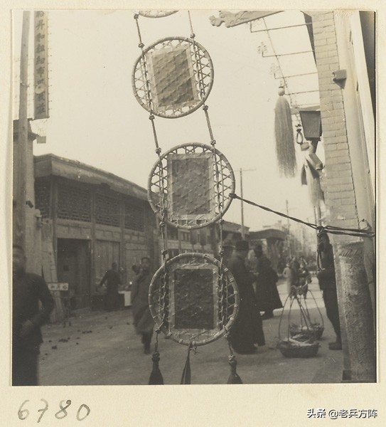 民国时期市井老照片,民国时期集市老影像