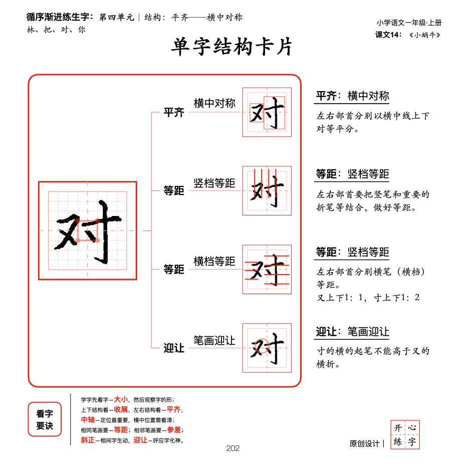 间架结构练字免费教程,间架结构练字技巧及方法