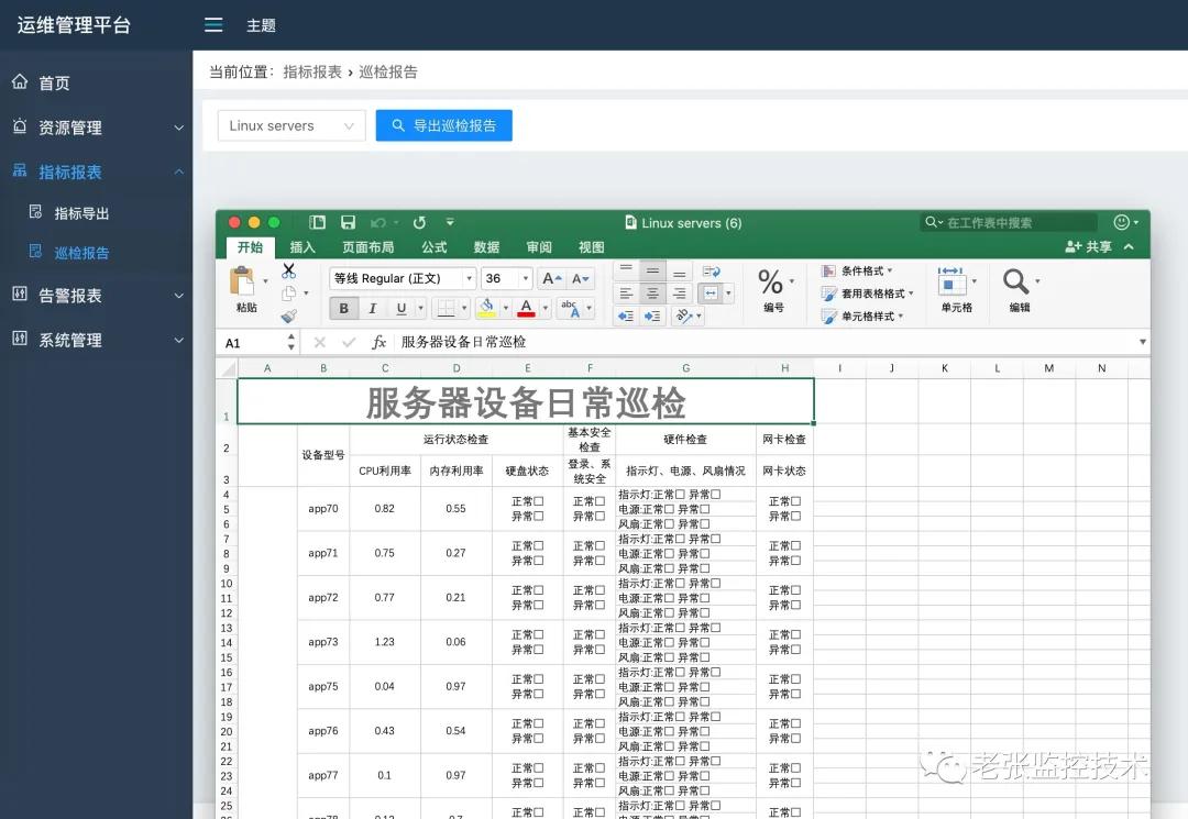 zabbix监控业务系统,zabbix报表系统