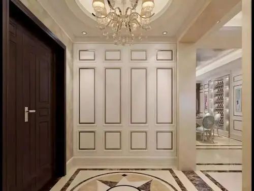 实木护墙板设计与施工工艺,木质护墙板施工工艺流程图片高清