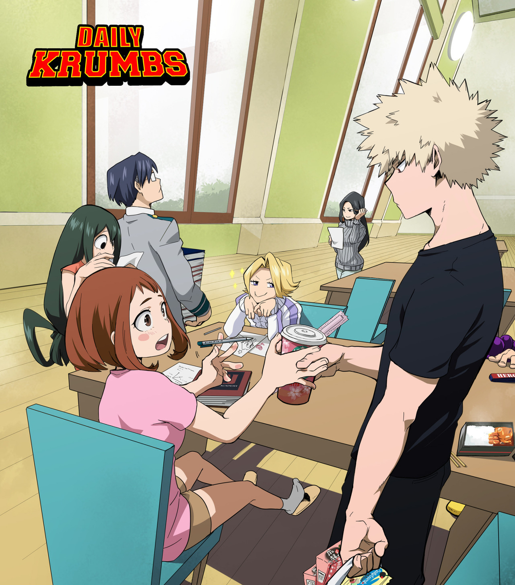 原来“胜茶”也这么甜!外国大神画风太像官方,心疼绿谷一秒