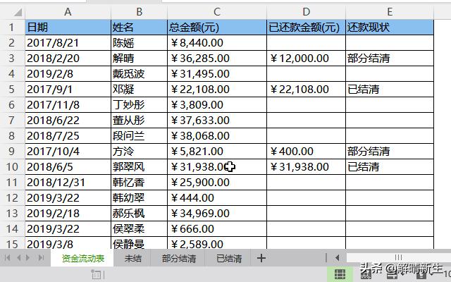 excel总表拆分为各分表并自动更新,excel如何出入库自动汇总更新