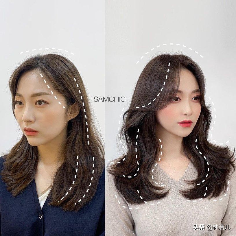 发型千千万，减龄显脸小最重要，赵丽颖说秘密就在刘海分缝线上