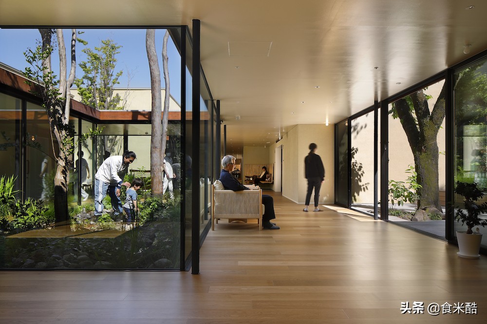 日本花园交织的疗养院,变成了癌症晚期患者的真正家园