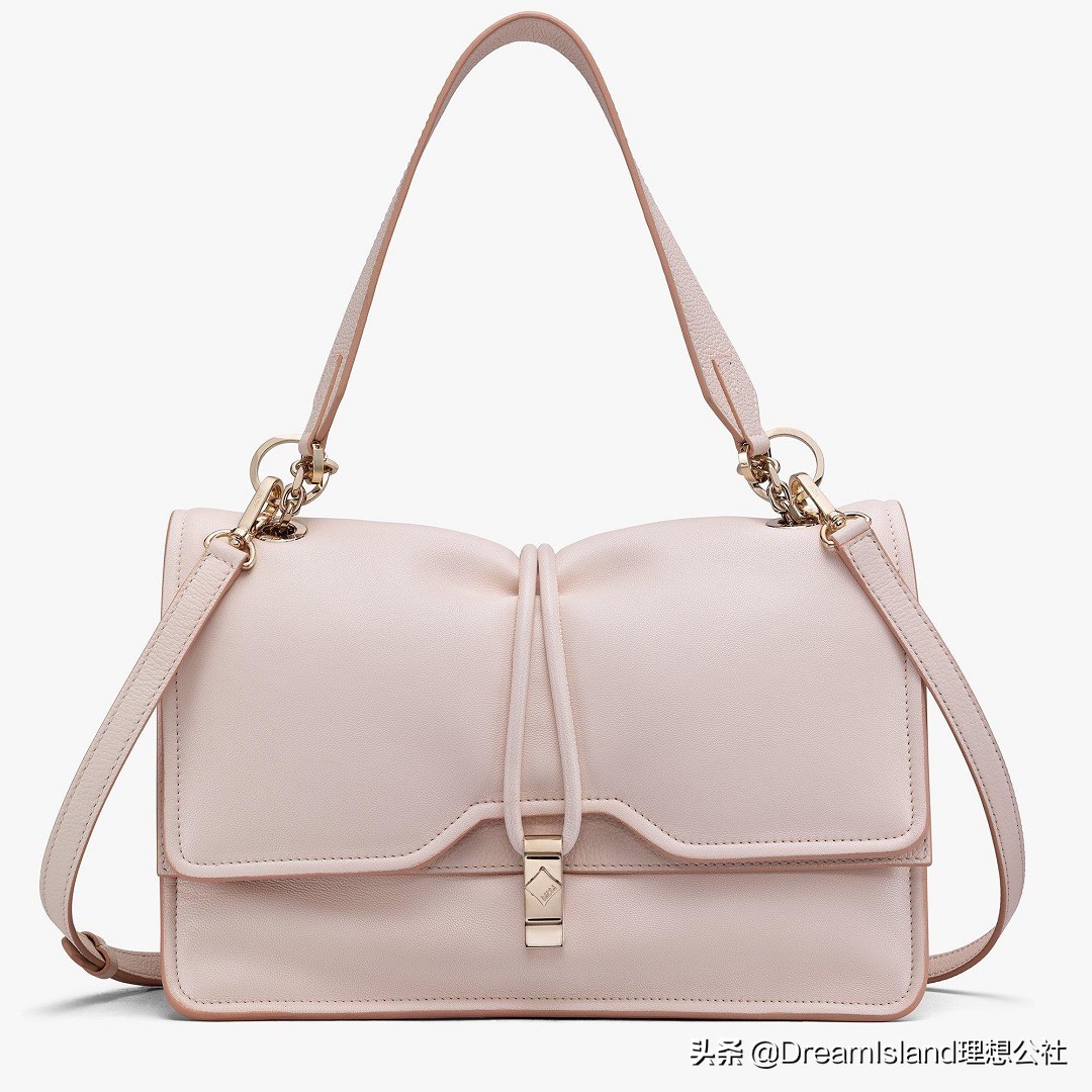 mcm中古包牛角包粉色,mcm秋冬值得入手的包