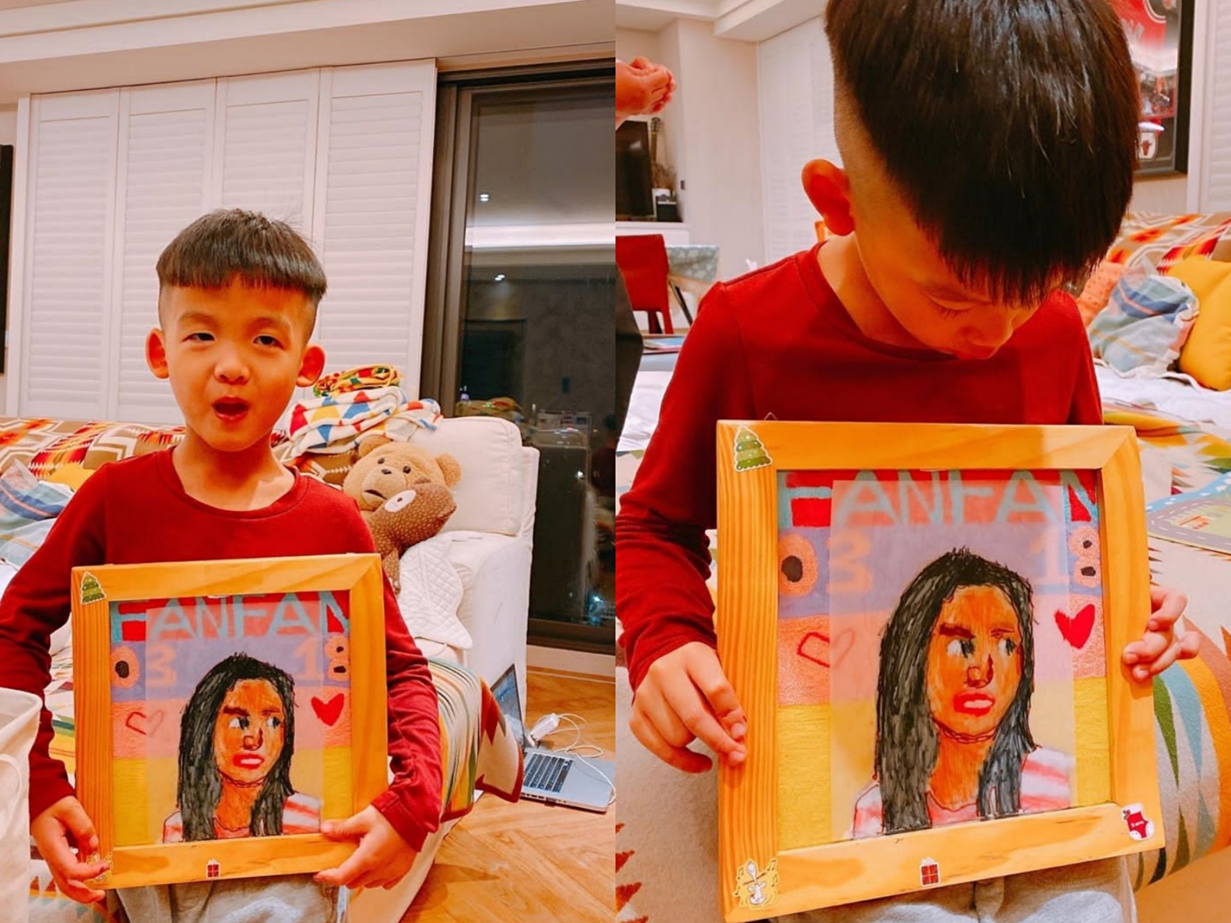 范玮琪画中画,飞飞图画