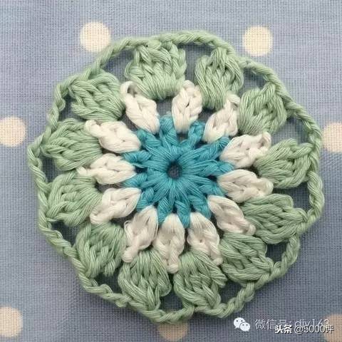 钩个正方形的坐垫怎么钩,钩个小坐垫