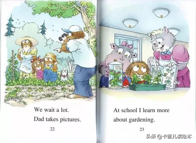 英语森林绘本故事,mygarden英语绘本小故事
