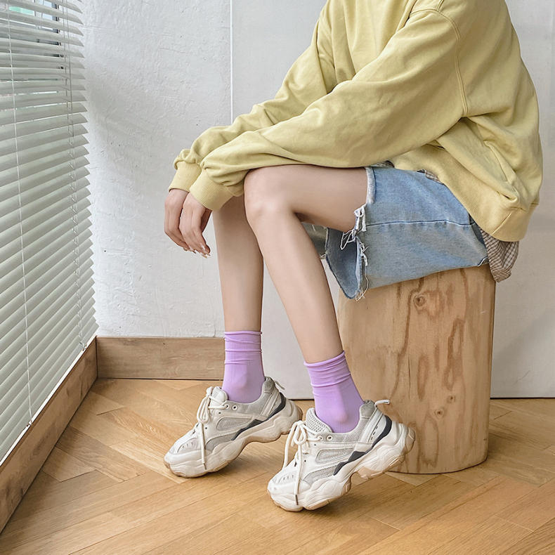 姐妹们夏天穿搭必备冰冰袜,夏天必备的冰冰袜柔软舒适