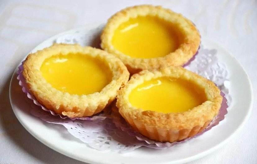 家庭版蛋挞配方简单易学香甜可口,蛋挞制作蛋挞教程