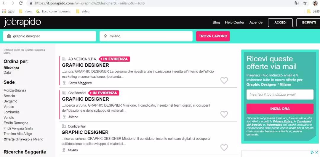 意大利找工作用什么软件,意大利找工作