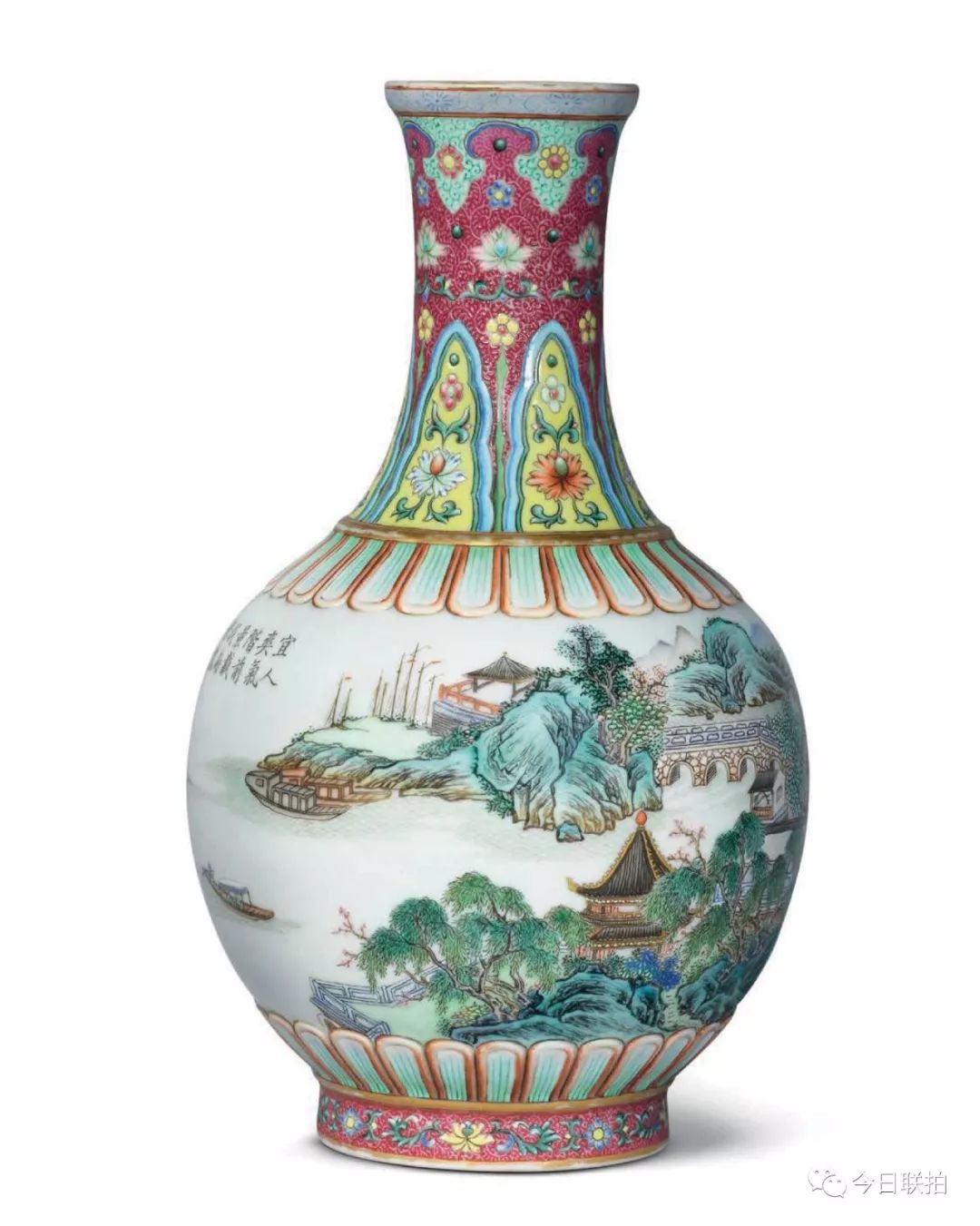 乾隆三彩官窑盘,乾隆霁蓝釉描金凤尾尊