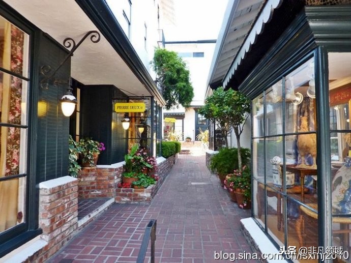 加州卡梅尔小镇,加州卡梅尔海景别墅