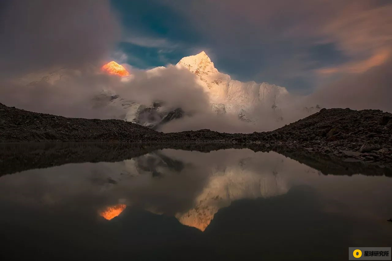 海拔不断的升高,海拔高度一直上升