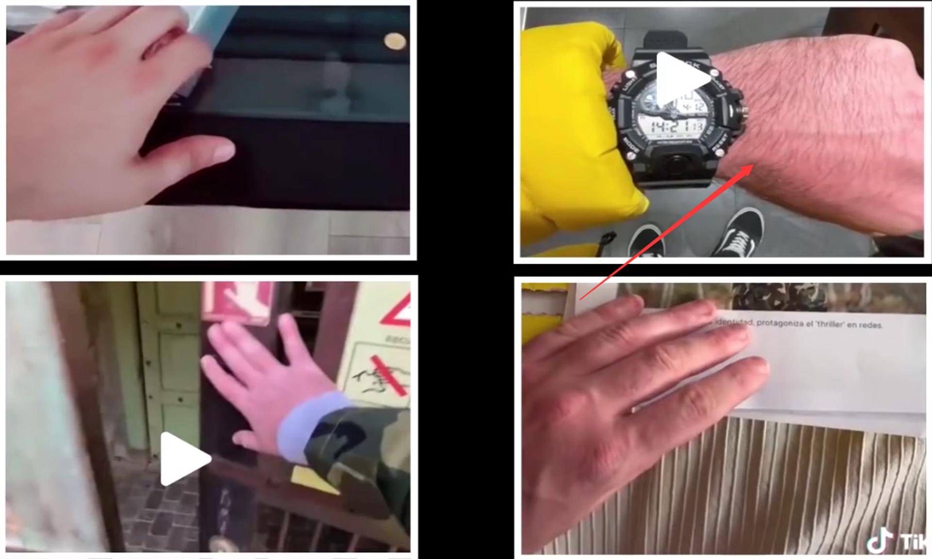 西班牙男子穿越事件,人类灭绝前影像