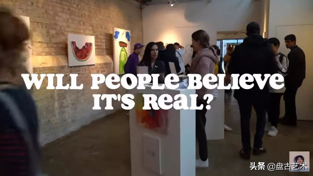 网红她伦敦办了场假画展，一幅画竟卖出1500英镑，你怎么在看？