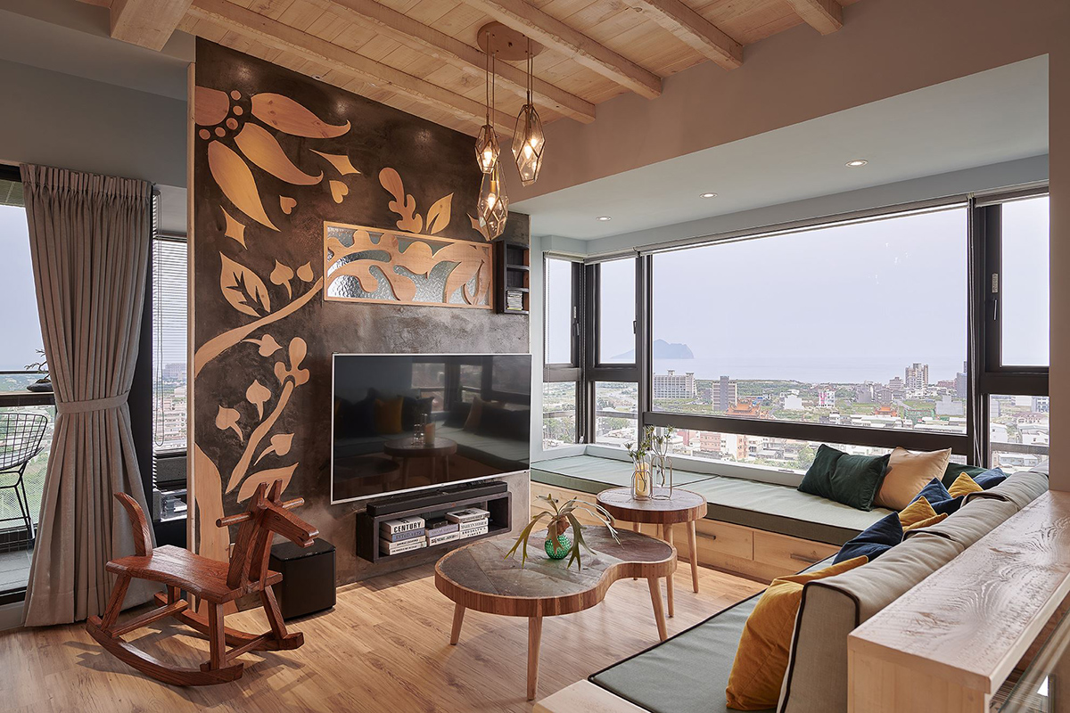 面朝大海极简风格装修,面朝大海春暖花开装饰油画