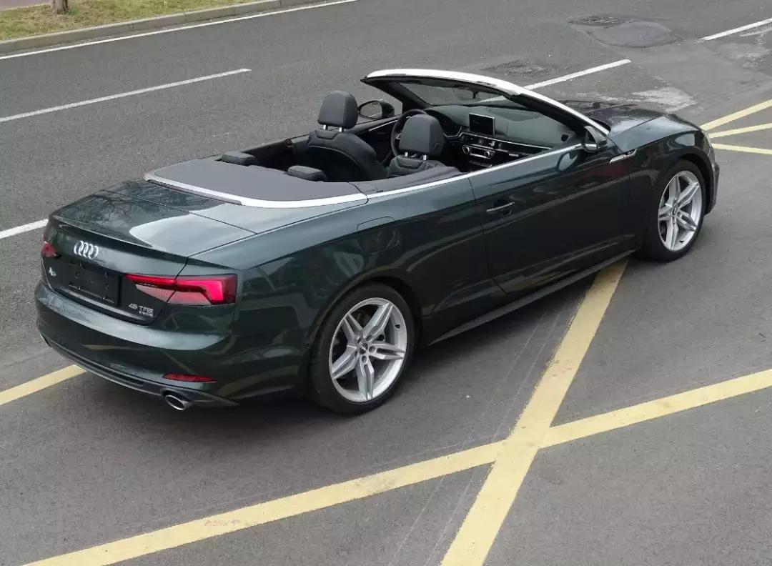 2018奥迪a5cabriolet敞篷2手,奥迪a5sportback45tfsi四驱版