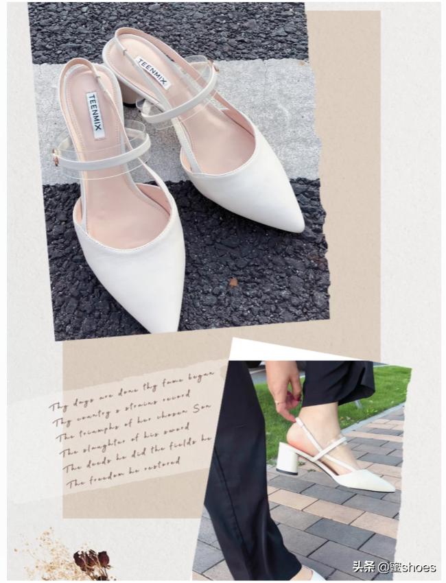 天美意小香风凉鞋同款,仙女风爆款凉鞋